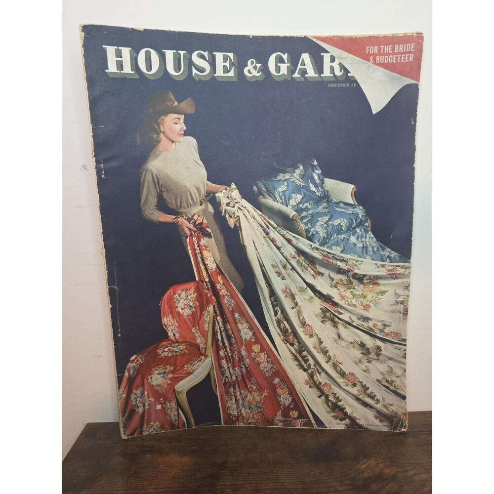 HOUSE and GARDEN magazine OCTOBER 1940 (II) - Great ads